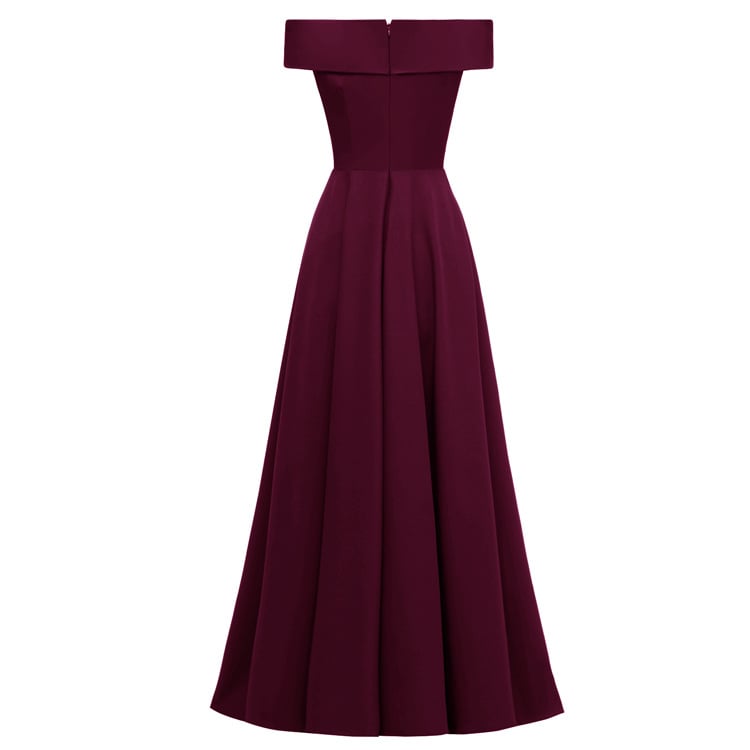 Trinidad® | Elegant Off-Shoulder Long Catwalk Evening Dress