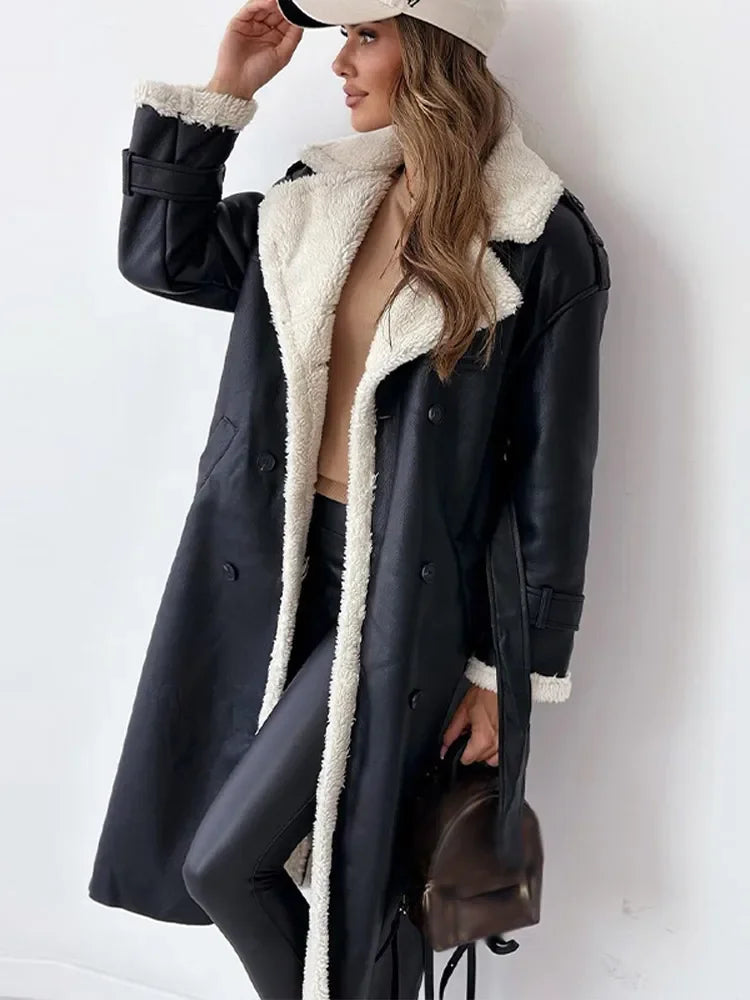 Abigail® | Elegant long winter coat for women