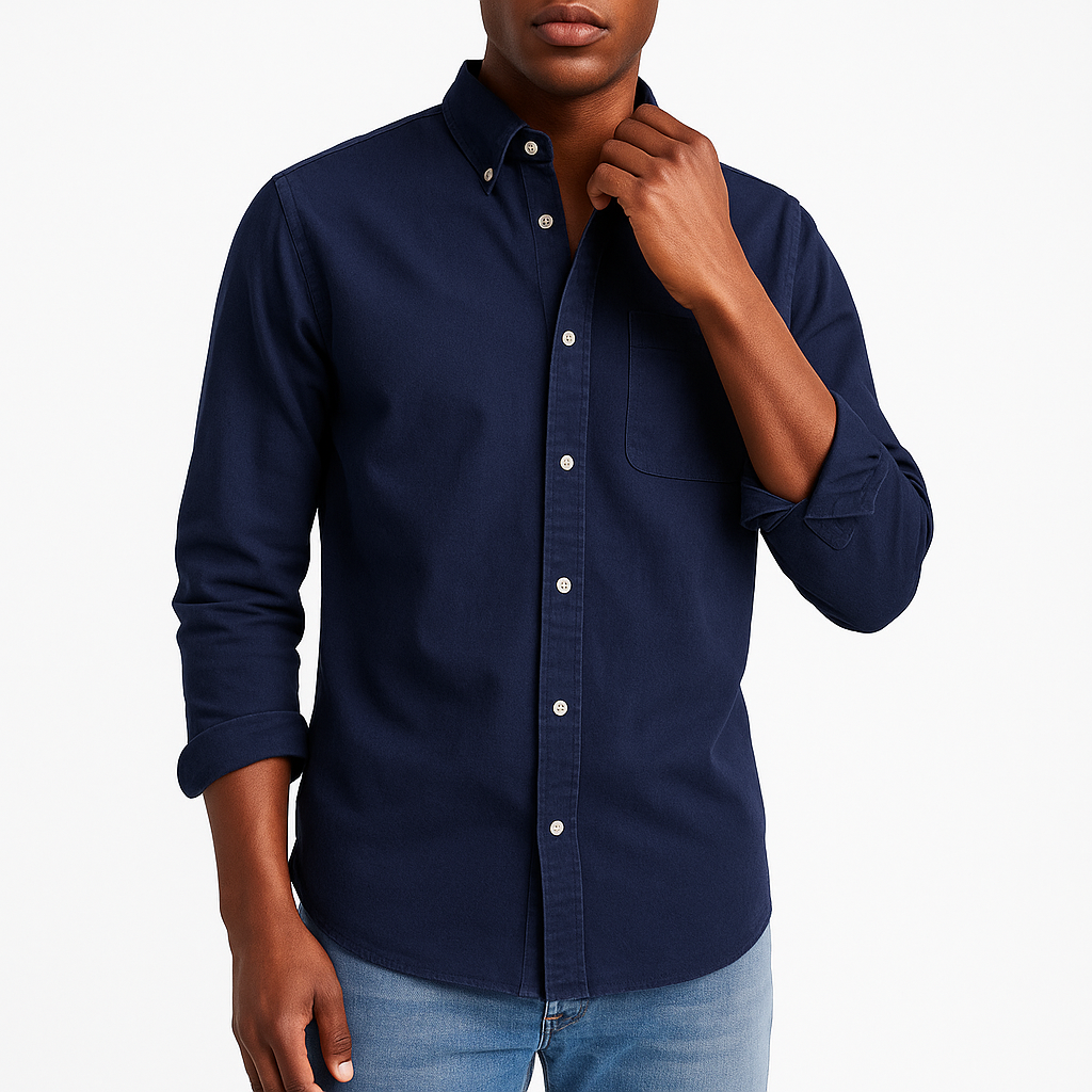 LUXEOUTFIT | Cotton Button Shirt