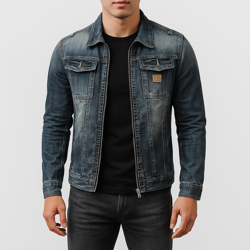LUXEOUTFIT | Retro Denim Jacket
