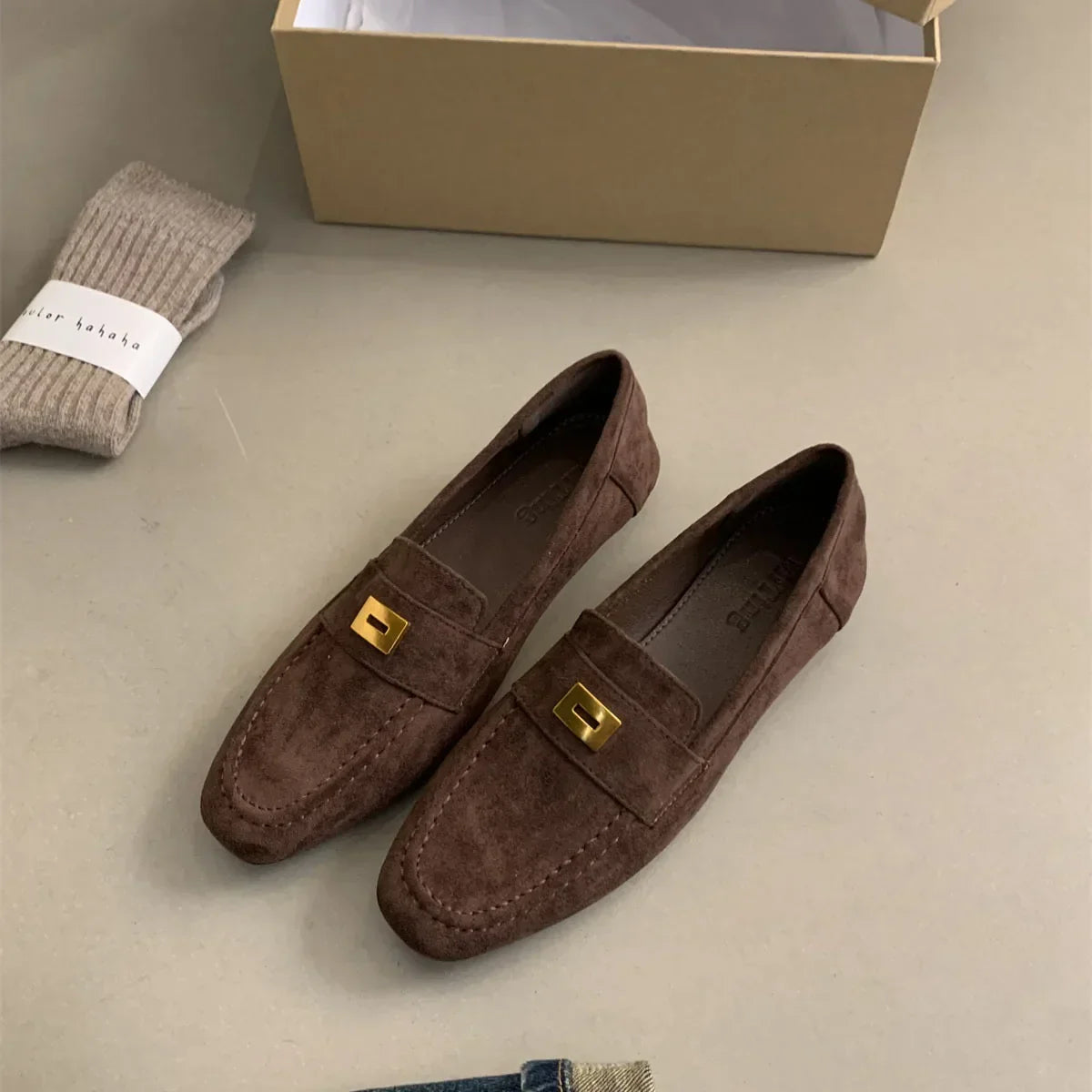 Malou® | British Shoes Made From Lightweight Suede
