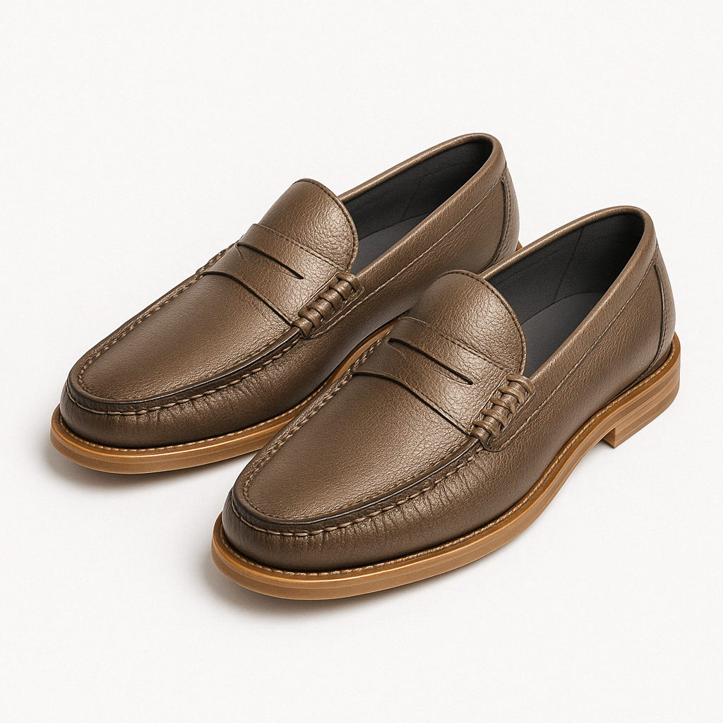 Luxeoutfit | Elegant Smooth Leather Loafers
