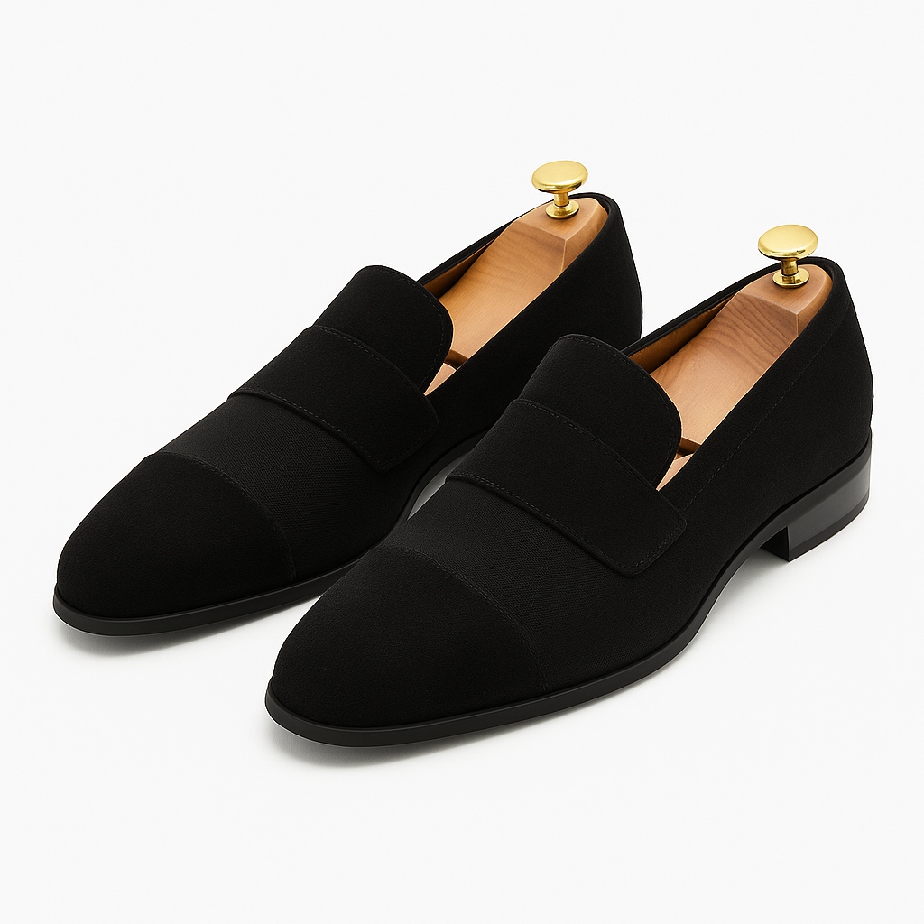 Luxeoutfit | Matte Frosted Slip-On Loafers