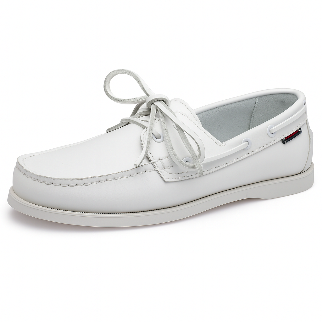 Luxeoutfit | Retro Finish Leather Loafers