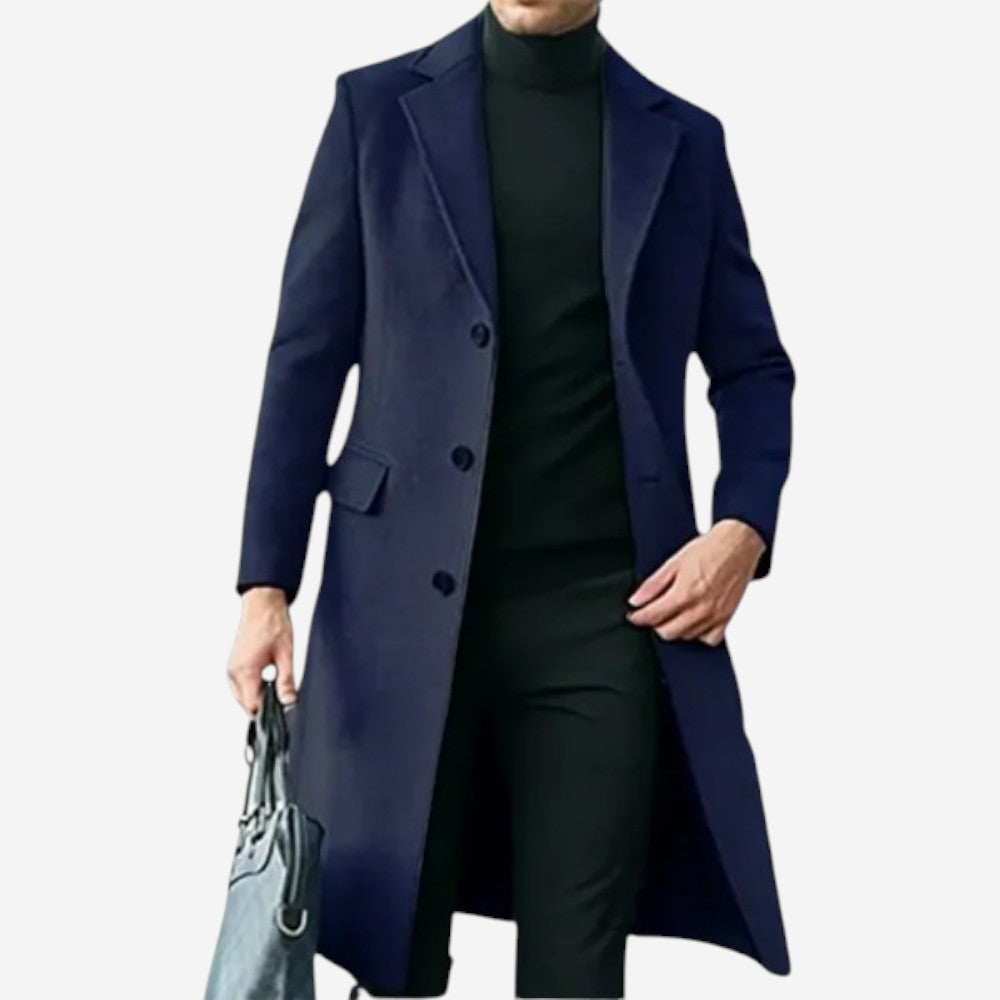 J&R | Full-Length Wool Overcoat