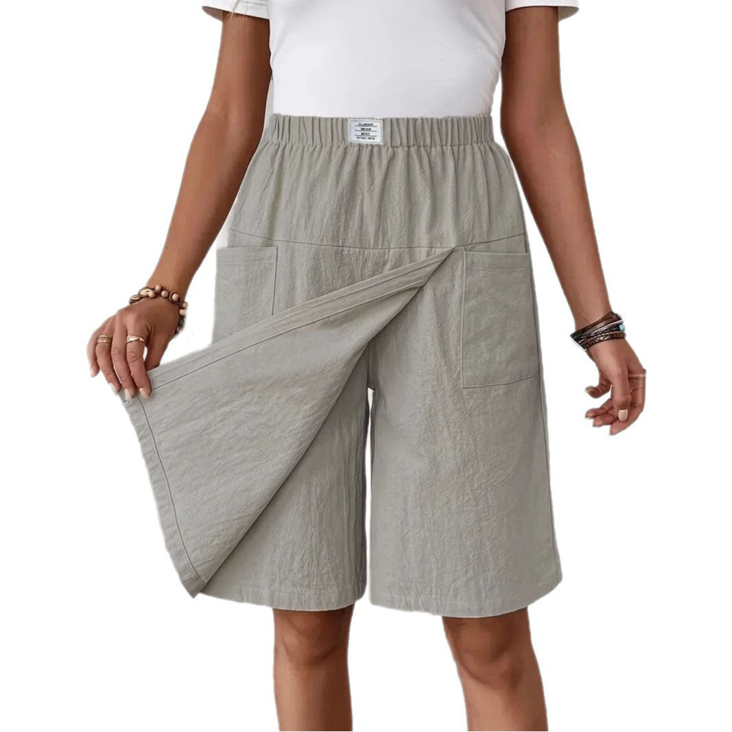 Rebeca® | Women'S Comfortable And Stylish Shorts With Elastic Waistband