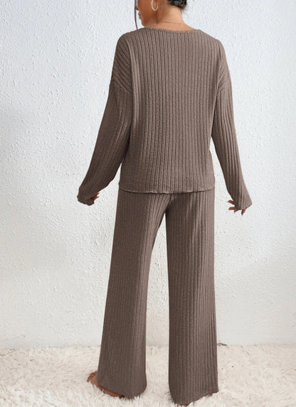 Adela | Cozy knitted two-piece suit