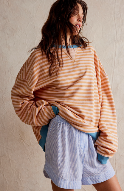 Juniper® | Striped oversized sweater