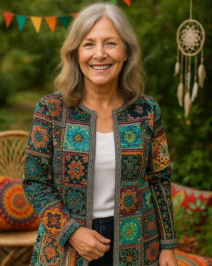 Mailyn | Bohemian Patchwork Jacket