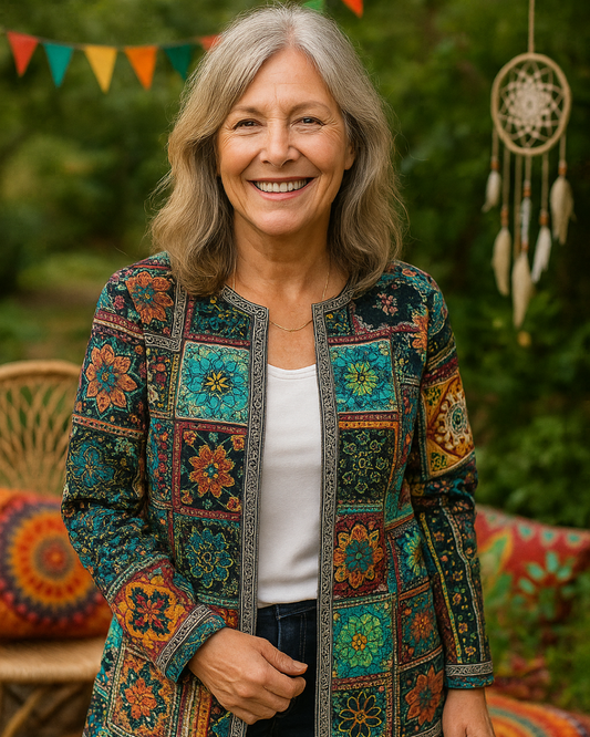 Mailyn | Bohemian Patchwork Jacket
