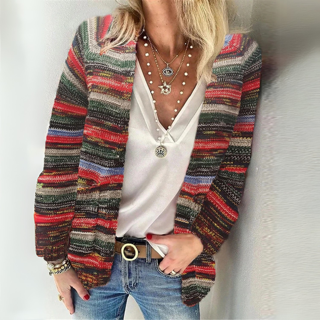 Donna | Cozy Multicolor Cardigan