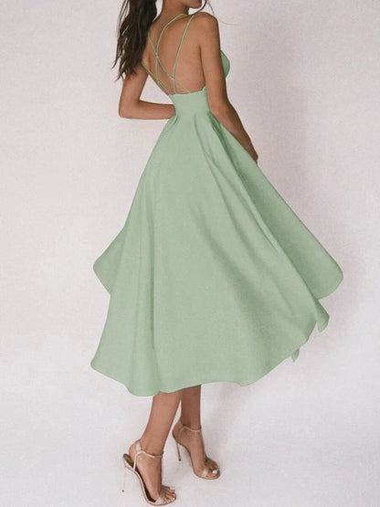 Yessica® | Elegant Dress With V-Neck And Straps