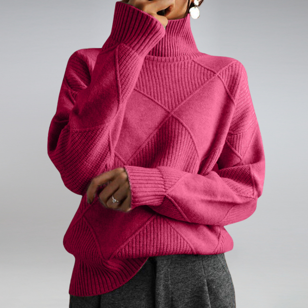 Elysia® | Cashmere turtleneck sweater