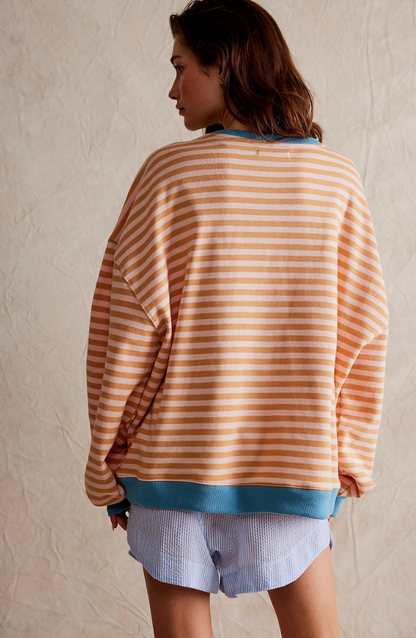 Juniper® | Striped oversized sweater