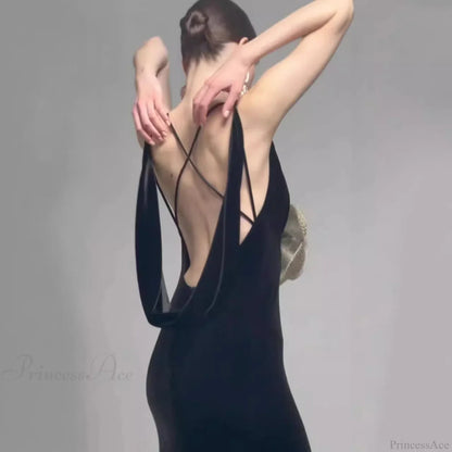 3D Floral Backless Satin Prom Dress