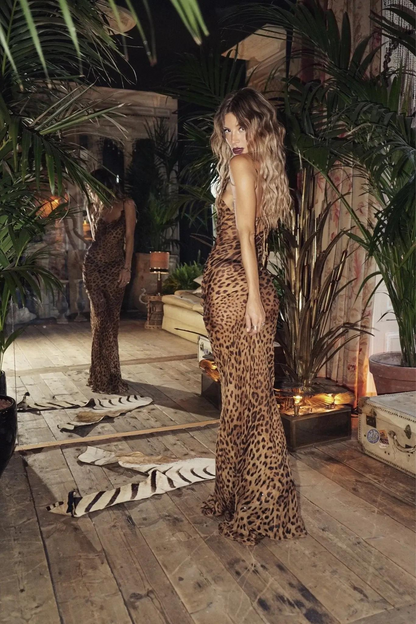 Delia® | Leopard Print Maxi Dress