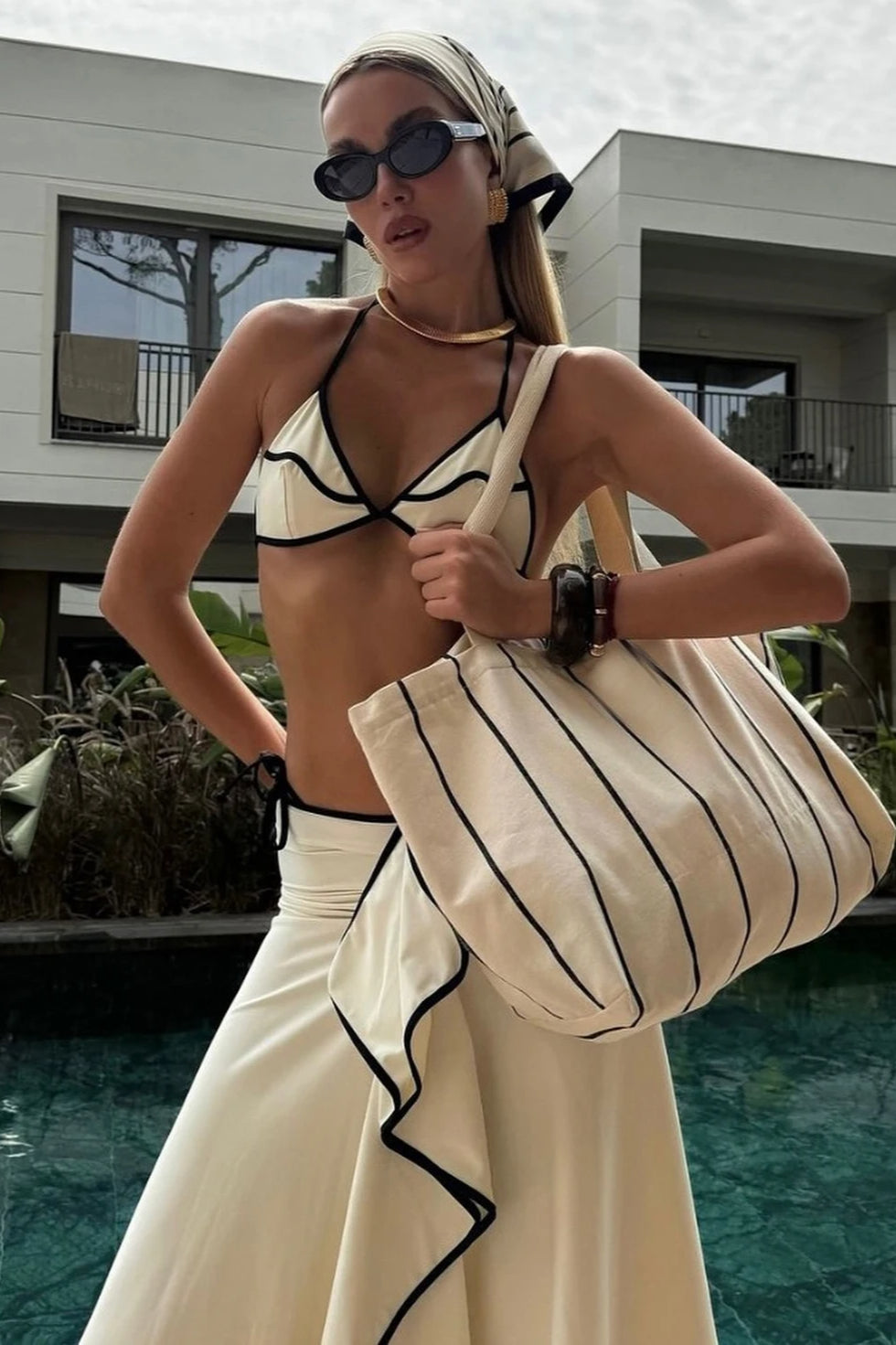 3-Piece Elegant Bikini Set