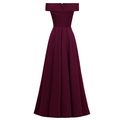 Trinidad® | Elegant Off-Shoulder Long Catwalk Evening Dress