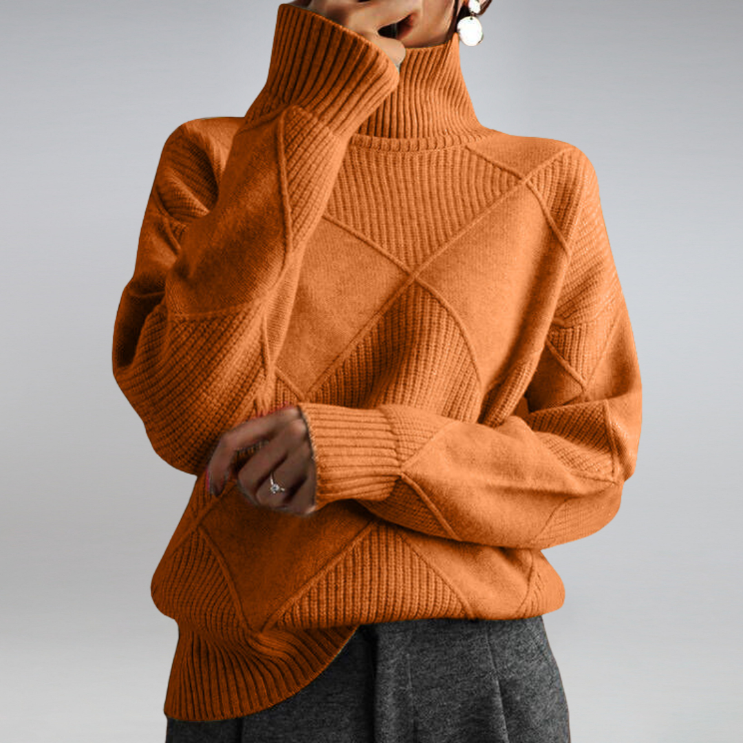 Elysia® | Cashmere turtleneck sweater