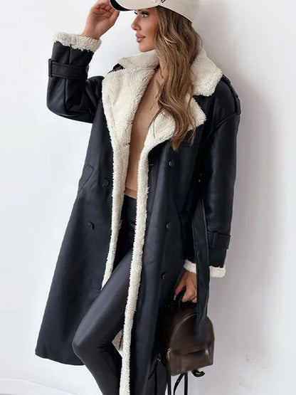 Abigail® | Elegant long winter coat for women