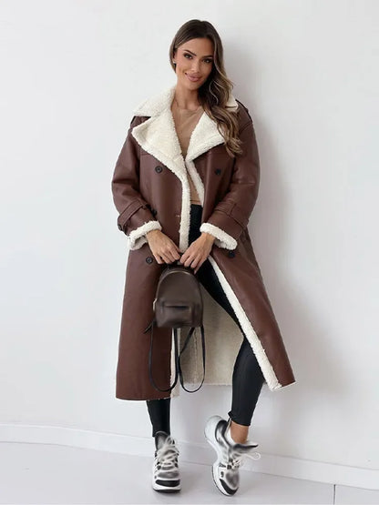 Abigail® | Elegant long winter coat for women