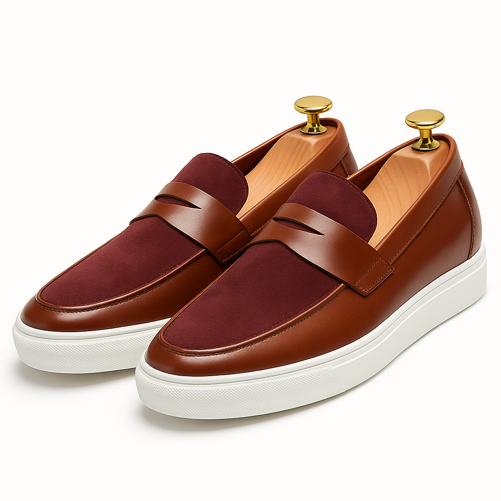 GIVINY | Milano Suede Leather Loafers
