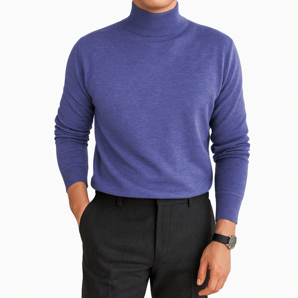 LUXEOUTFIT | Blend Turtleneck Sweater