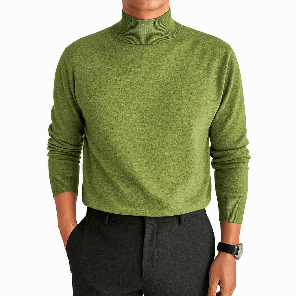 LUXEOUTFIT | Blend Turtleneck Sweater