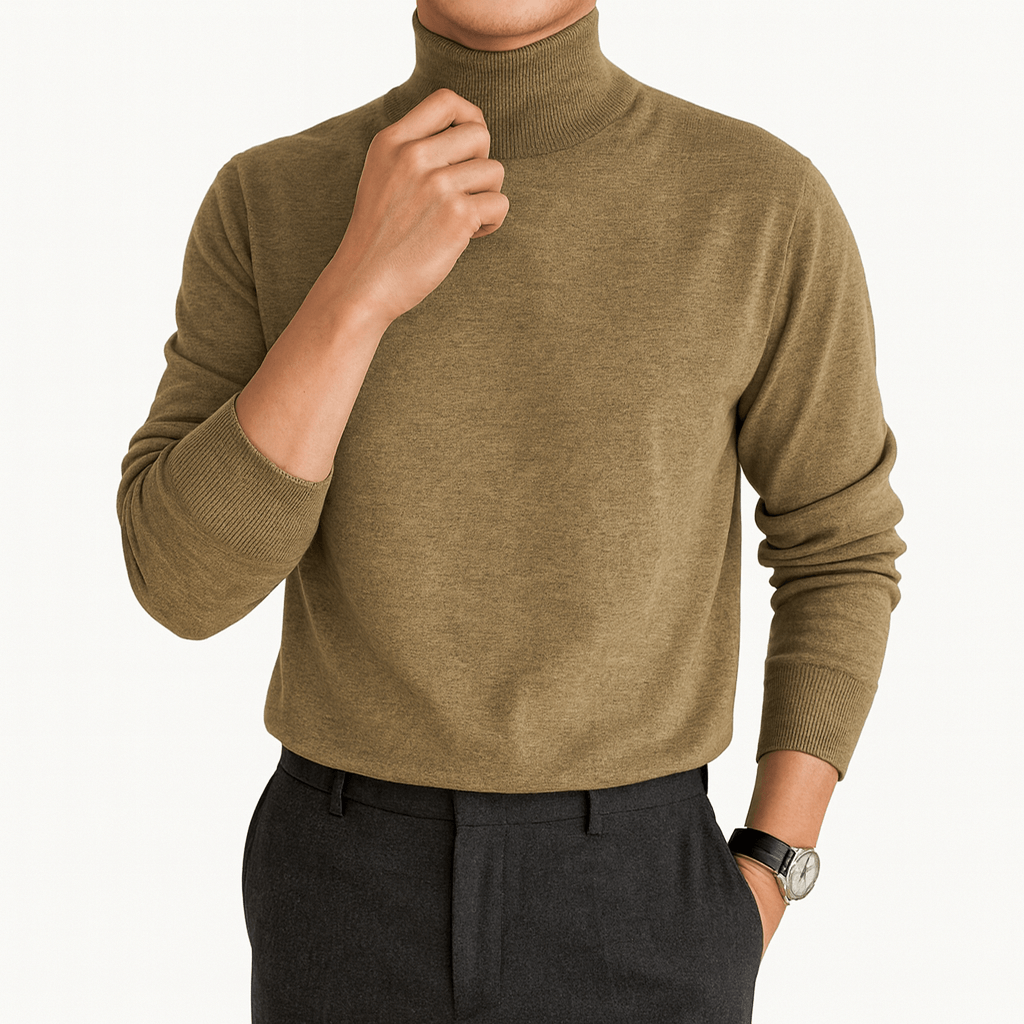 LUXEOUTFIT | Blend Turtleneck Sweater