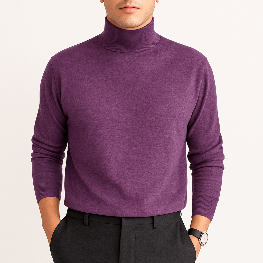 LUXEOUTFIT | Blend Turtleneck Sweater