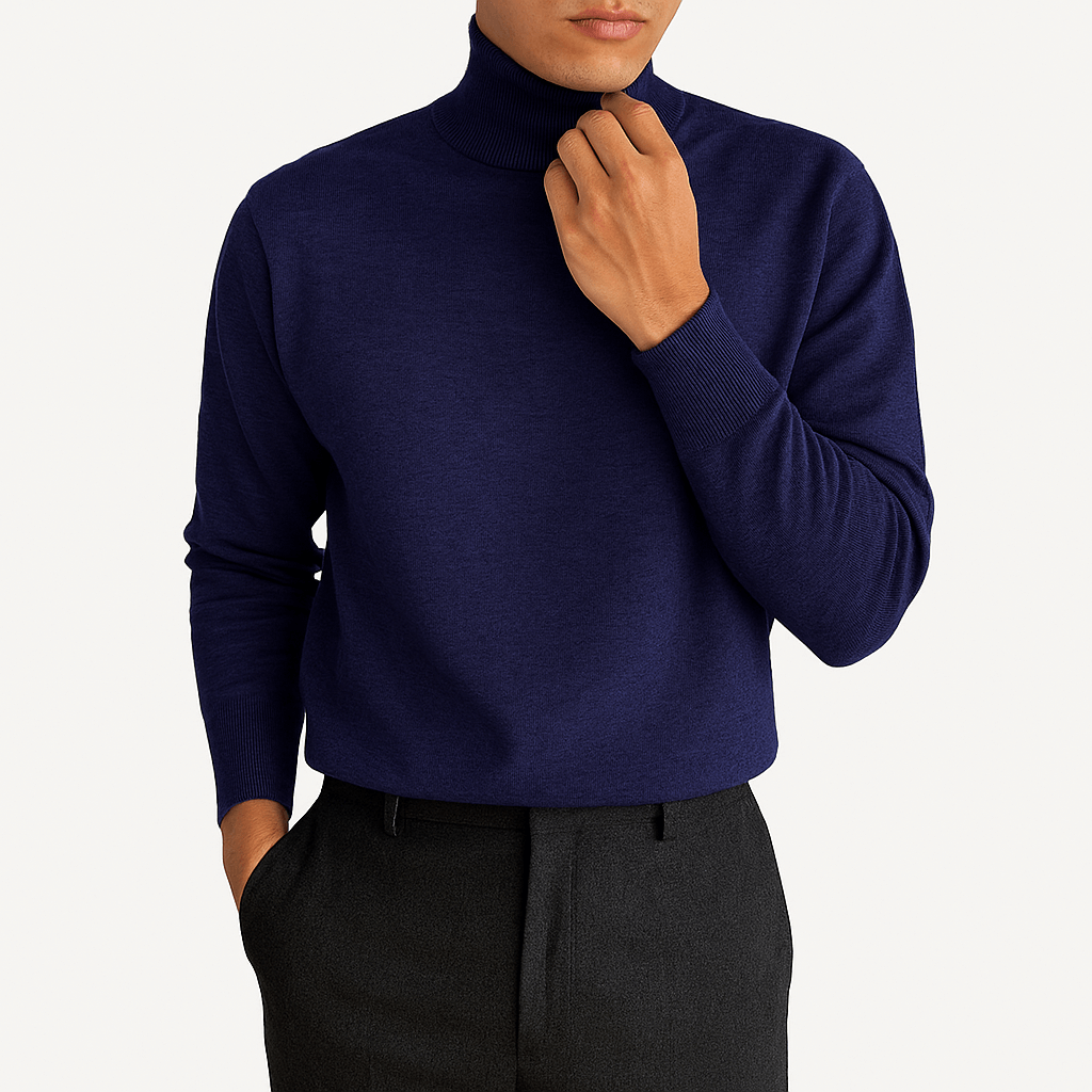 LUXEOUTFIT | Blend Turtleneck Sweater