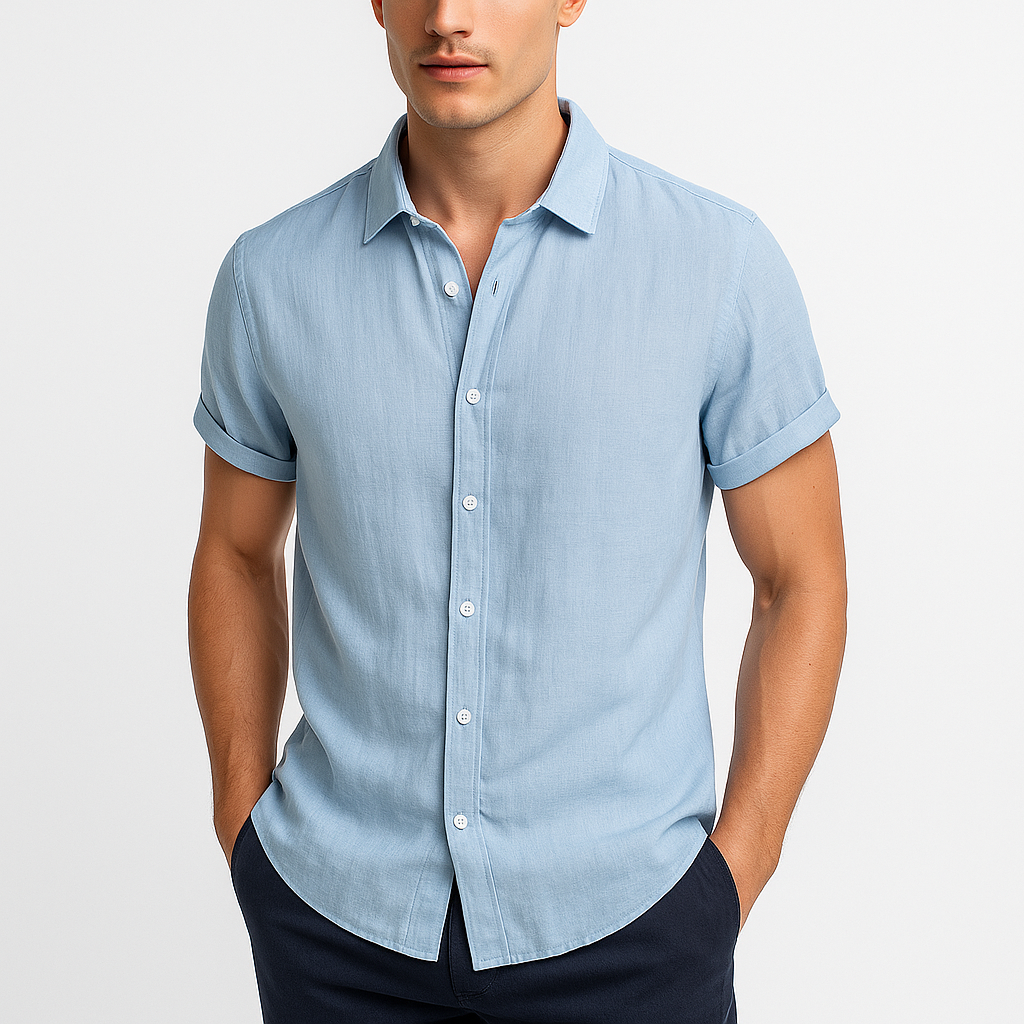 LUXEOUTFIT | Classic Linen Shirt