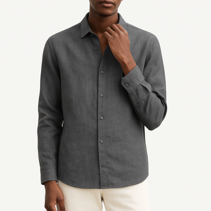 LUXEOUTFIT | Classic Linen Shirt