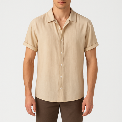 LUXEOUTFIT | Classic Linen Shirt