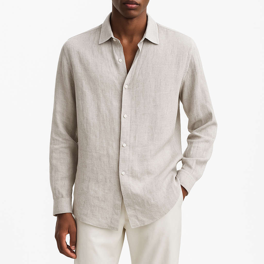 LUXEOUTFIT | Classic Linen Shirt