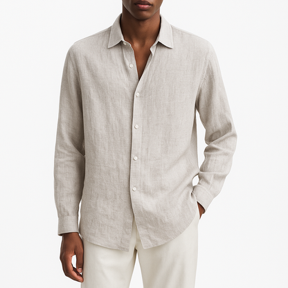 LUXEOUTFIT | Classic Linen Shirt
