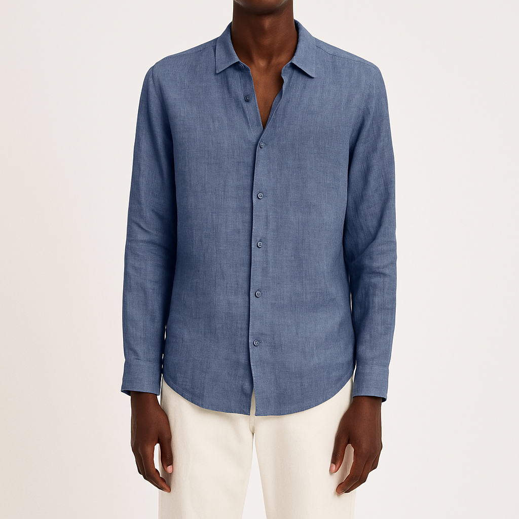 LUXEOUTFIT | Classic Linen Shirt
