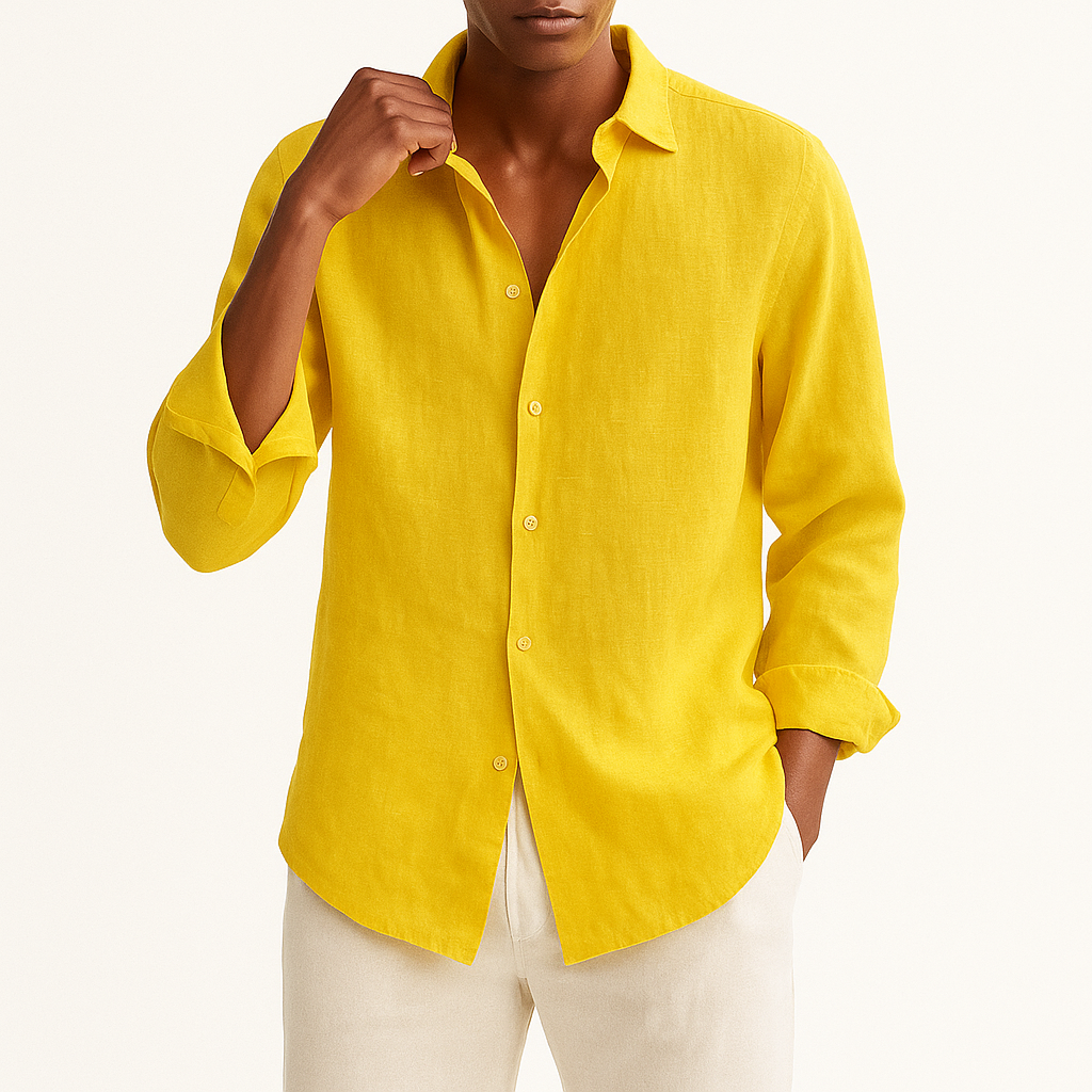 LUXEOUTFIT | Classic Linen Shirt