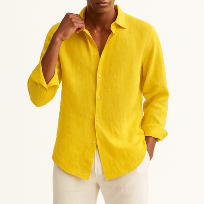 LUXEOUTFIT | Classic Linen Shirt