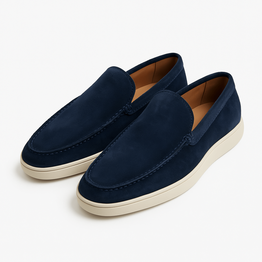 LUXEOUTFIT | Classic Suede Signature Loafers