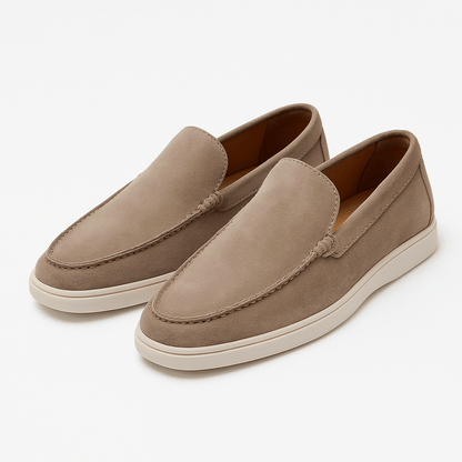 LUXEOUTFIT | Classic Suede Signature Loafers