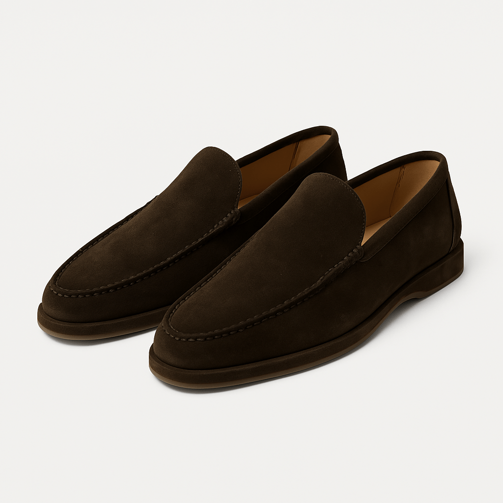 LUXEOUTFIT | Classic Suede Signature Loafers