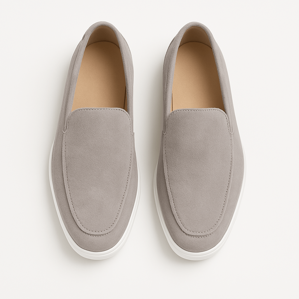 LUXEOUTFIT | Classic Suede Signature Loafers