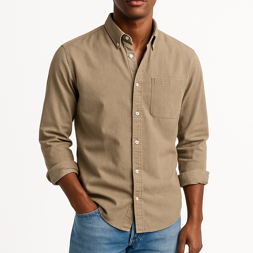 LUXEOUTFIT | Cotton Button Shirt