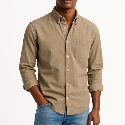 LUXEOUTFIT | Cotton Button Shirt