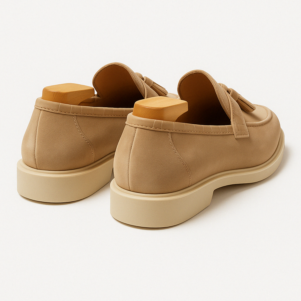 LUXEOUTFIT | Darce Hybrid Suede Loafers