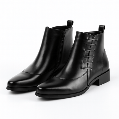 LUXEOUTFIT | Leather Dress Boots