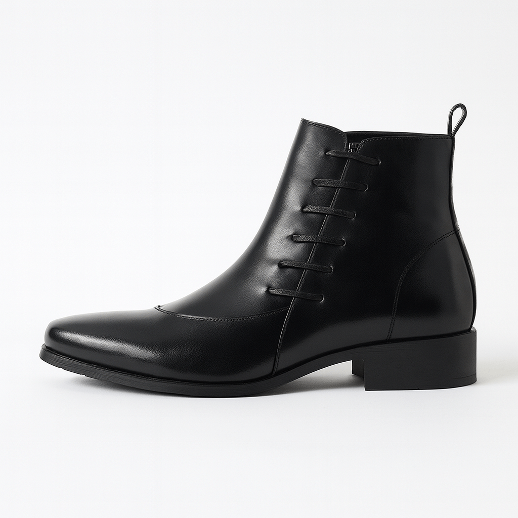 LUXEOUTFIT | Leather Dress Boots
