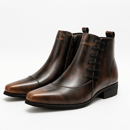 LUXEOUTFIT | Leather Dress Boots