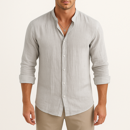 LUXEOUTFIT | Linen Button Shirt